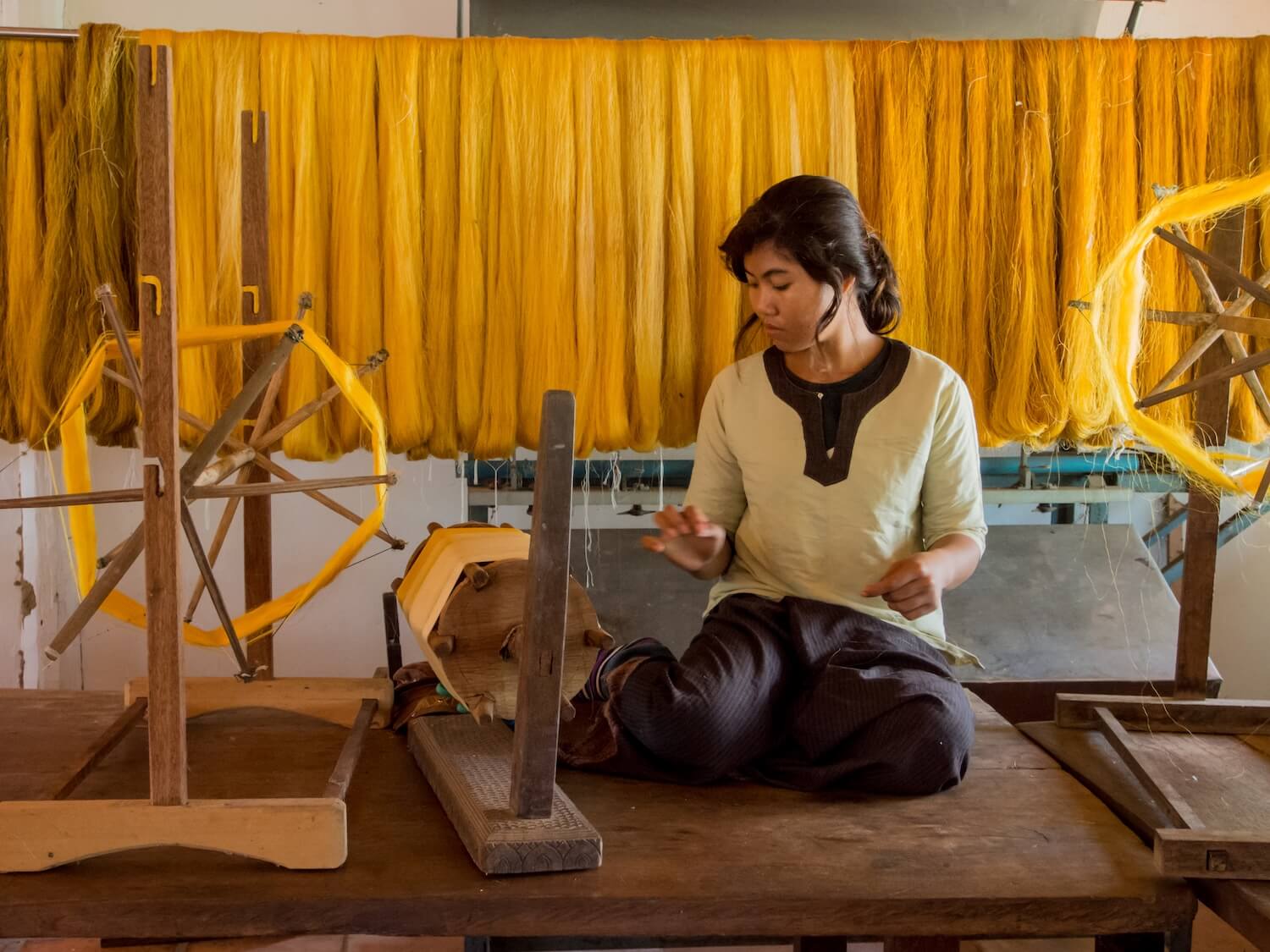 The revival of ancient silk weaving in Cambodia